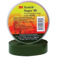 Scotch Super 88 19мм х 20м х 0.22мм черная