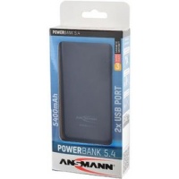 ANSMANN 1700-0066 Powerbank 5400мАч в комплекте с шнуром USB-microUSB BL1