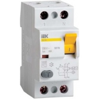 Выключатель дифференциального тока (УЗО) 2п 25А 300мА тип AC ВД1-63 ИЭК MDV10-2-025-300