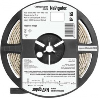 Лента светодиодная 71 769 NLS-5050CW60- 14.4-IP65-12V R5 14.4Вт/м (уп.5м) Navigator 71769