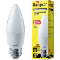 Лампа светодиодная 61 327 NLL-C37-8.5- 230-2.7К-E27-FR Navigator 61327
